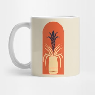 Bromeliad Block Print Mug